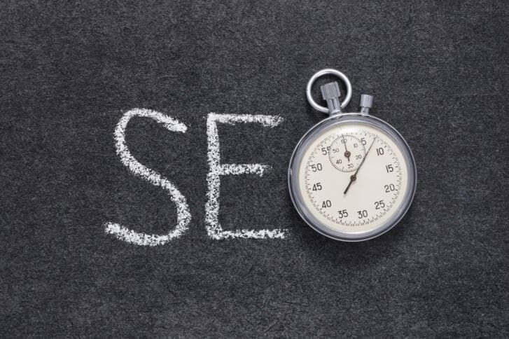 seo timing