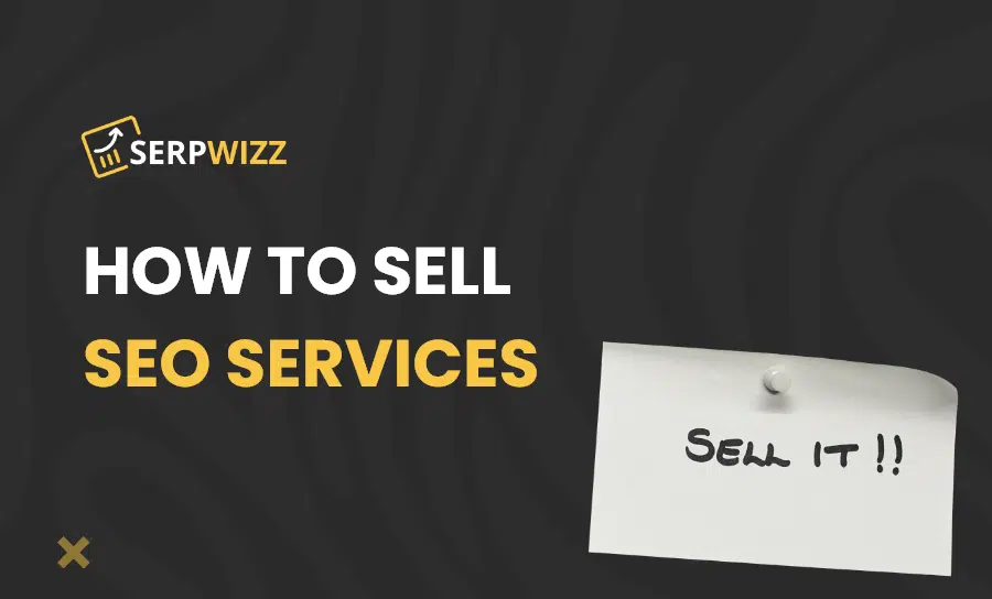 How to sell SEO services